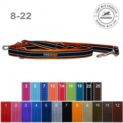 Smycz przepinana, szerokość 2,5cm dla średnich i dużych psów