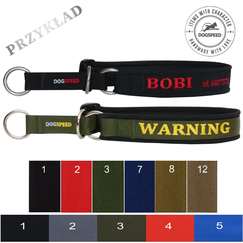 obroża półzaciskowa dla psa