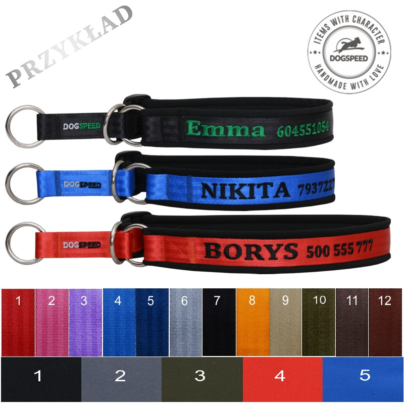 obroża półzaciskowa dla psa