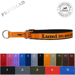 obroża półzaciskowa dla psa, szerokość 3 cm