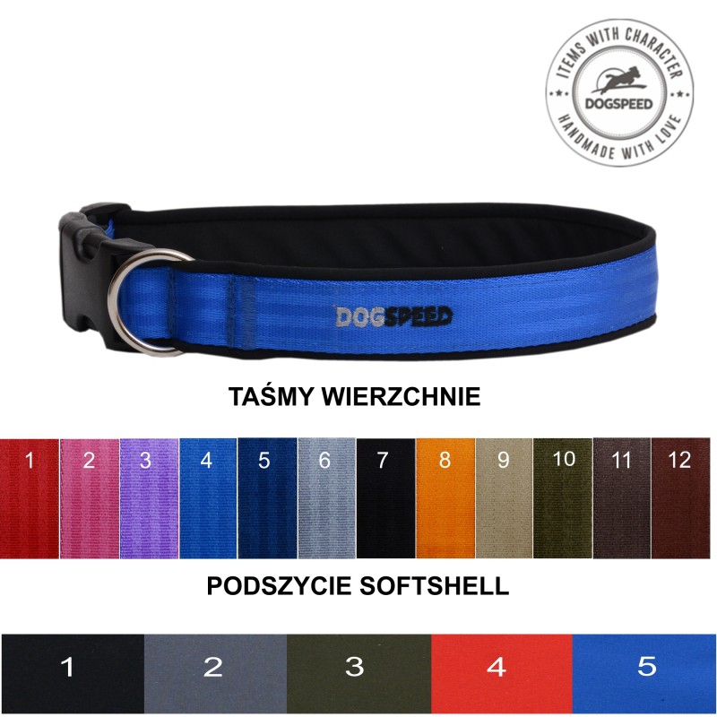 Obroża - seria Soft TS31 (szer. 3,2 cm)